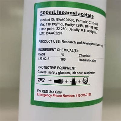 Isopentyl Acetate: Un Solvente Fantastico per Vernici e Resine!